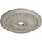 Ekena Millwork Tomango Egg & Dart Medallion (Canopies up to 6 3/4"), 27 7/8"OD x 3 7/8"ID x 2 1/2"P, Pearl White CM27TOPWS - alternate 3